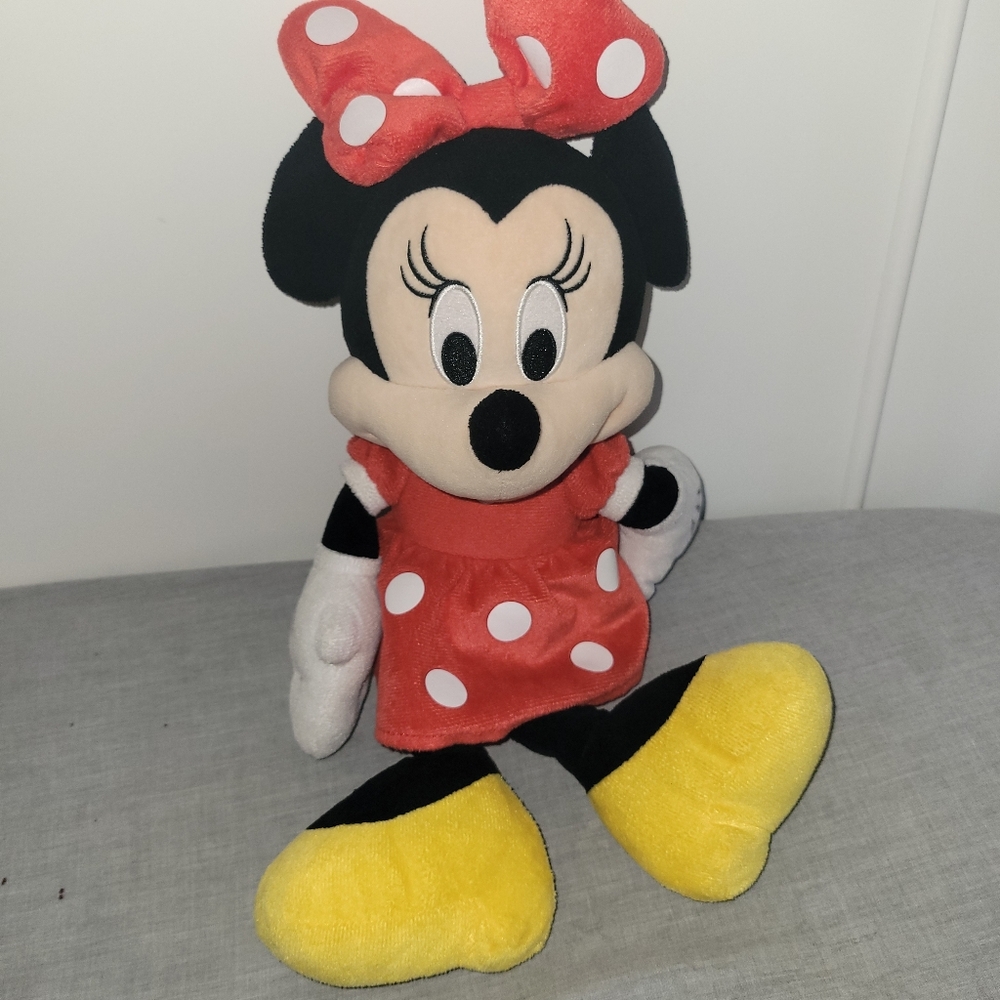 Disney Minnie Mouse Plush Toy - Red and Yellow